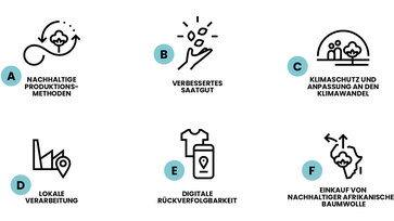 Themenübersicht Sub-Saharan Cotton Initiative