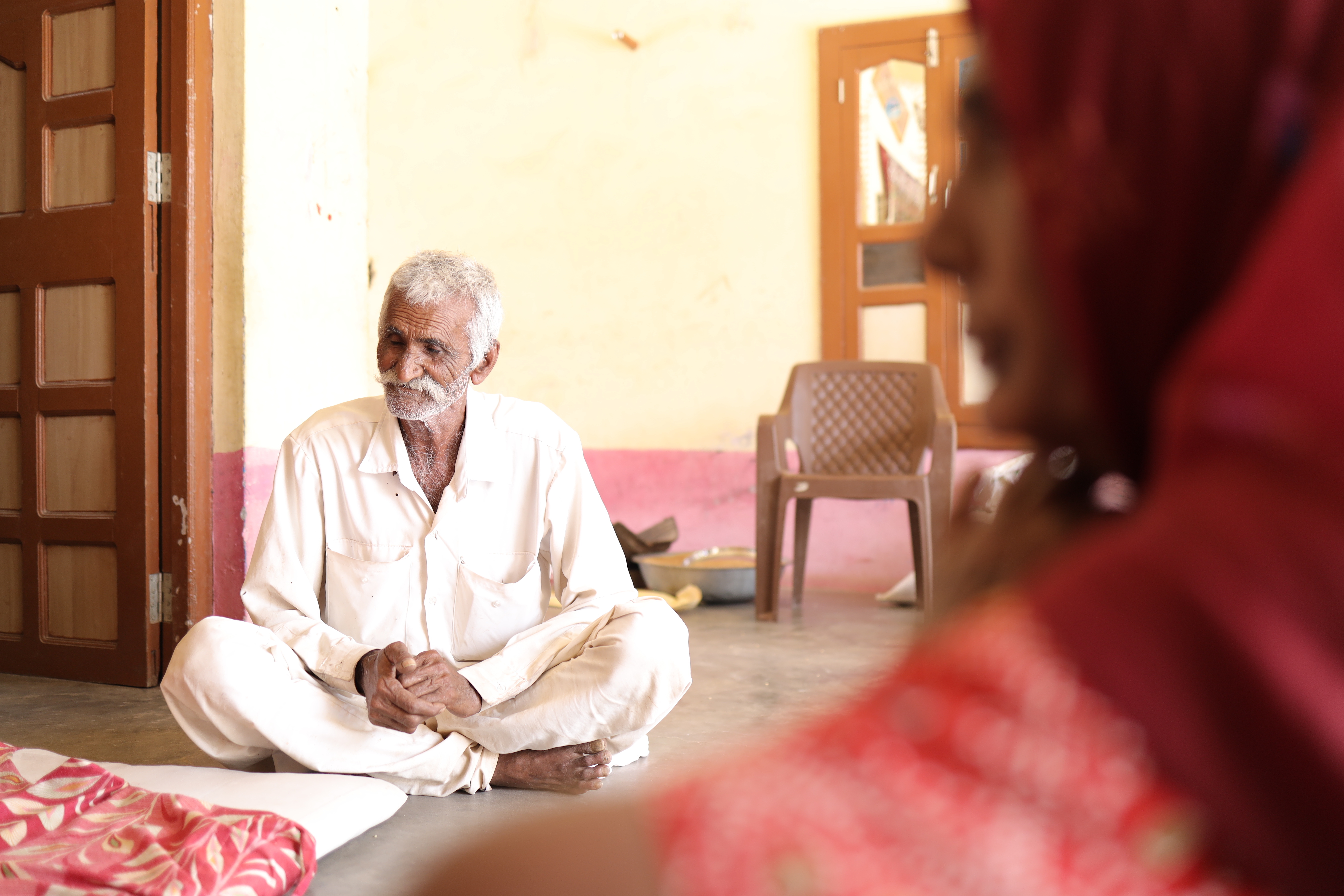 Kanjibhai Gopalbhai Bhojak and Jamnaben Bhojak (Copyright: RDFC) SDDR3086.JPG